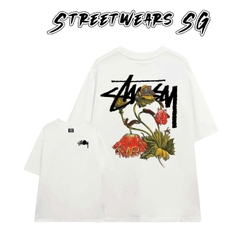 Áo thun Basic Stussy WITHERED FLOWER Tee - Streetwears SG - STU-17