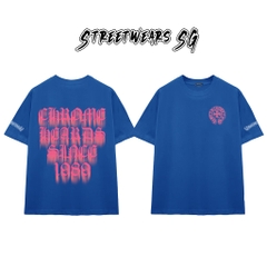 Áo Thun Chrome Heart Pink Gradient Retro 1989 Cotton Cao Cấp Form Rộng Unisex - Streetwears SG - CH39