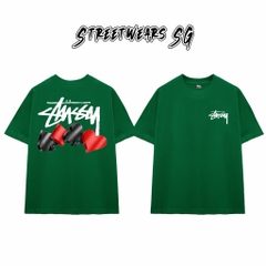 Áo Thun Stu Poker Cards Tee Cao Cấp Form Rộng - Streetwears SG - STU24