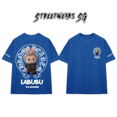 Áo Thun Chrome Heart Icon Labubu Street Style Cotton Cao Cấp Form Rộng Unisex - Streetwears SG - CH48