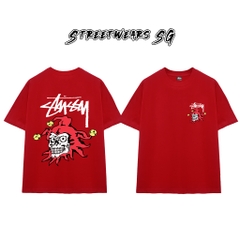 Áo thun Stu Scarlet Jester Cao Cấp Form Rộng - Streetwears SG - STU85