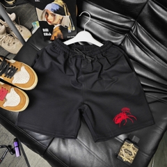 Quần Shorts Nỉ Stussy Red Spider Form Rộng – Streetwears SG