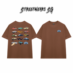 Áo Thun Stussy Stubby Trucks Graphic Cotton Cao Cấp Form Rộng Unisex Streetwears SG – STU070