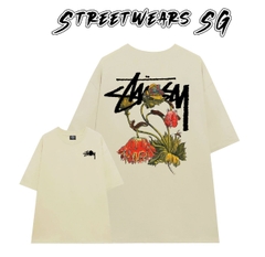 Áo thun Basic Stussy WITHERED FLOWER Tee - Streetwears SG - STU-17