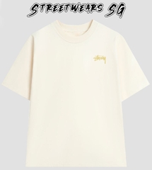 Áo thun Basic Stüssy Black Statue Pig Dyed Tee - Streetwears SG - STU-16