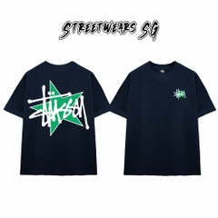 Áo Thun Stu Green Star Tee Cao Cấp Form Rộng - Streetwears SG - STU27