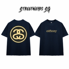 Áo Thun Stu Double S Logo Tee Cao Cấp Form Rộng - Streetwears SG - STU26