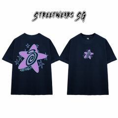 Áo Thun Stu Star Spiral Tee Cao Cấp Form Rộng - Streetwears SG - STU25