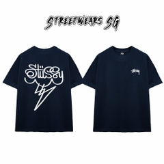 Áo Thun Stu Cloud Bolt Tee Cao Cấp Form Rộng - Streetwears SG - STU35