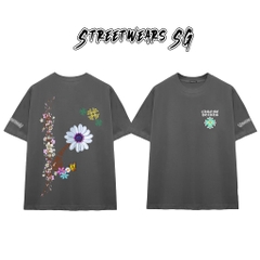 Áo Thun Chrome Heart Spring Bloom Cross Cotton Cao Cấp Form Rộng Unisex - Streetwears SG - CH26