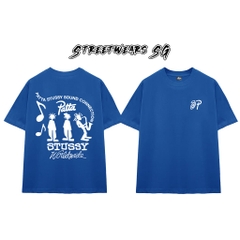 Áo thun Stu Patta Worldwide Cao Cấp Form Rộng - Streetwears SG - STU55