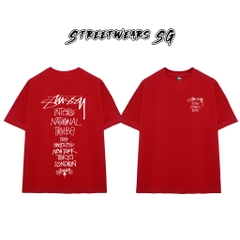 Áo thun Stu Blue International Cao Cấp Form Rộng - Streetwears SG - STU73