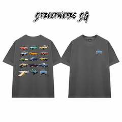 Áo Thun Stussy Stubby Trucks Graphic Cotton Cao Cấp Form Rộng Unisex Streetwears SG – STU070