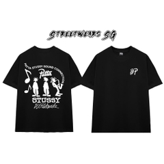 Áo thun Stu Patta Worldwide Cao Cấp Form Rộng - Streetwears SG - STU55