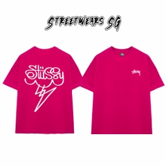 Áo Thun Stu Cloud Bolt Tee Cao Cấp Form Rộng - Streetwears SG - STU35