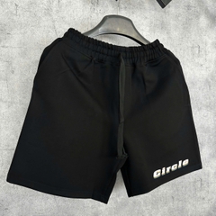 Quần Shorts Nỉ Circle Retro Shadow Logo Form Rộng – Streetwears SG