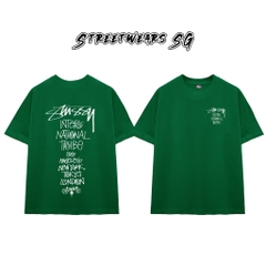 Áo thun Stu Blue International Cao Cấp Form Rộng - Streetwears SG - STU73