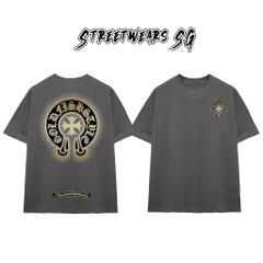 Áo Thun Chrome Goldfish Style Horseshoe Graphics Cotton Cao Cấp Form Rộng Unisex - Streetwears SG - CH61