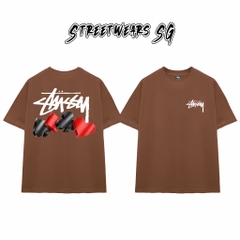 Áo Thun Stu Poker Cards Tee Cao Cấp Form Rộng - Streetwears SG - STU24