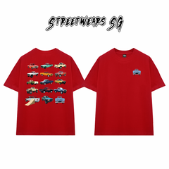 Áo Thun Stussy Stubby Trucks Graphic Cotton Cao Cấp Form Rộng Unisex Streetwears SG – STU070