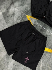 Quần Shorts Dù Pink Diamond Cross Form Rộng – Streetwears SG