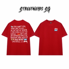 Áo Thun Stussy Heal The Bay Graphic Cotton Cao Cấp Form Rộng Unisex Streetwears SG – STU071