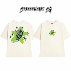 Áo Thun Stu Star Spiral Tee Cao Cấp Form Rộng - Streetwears SG - STU25