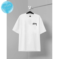 [Premium] Áo thun Unisex Stüssy Xúc Xắc Màu Sắc Xanh Dương