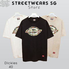 Áo thun Dickies Logo Rằn Ri Print Short-Sleeve T-Shirt - DK-40