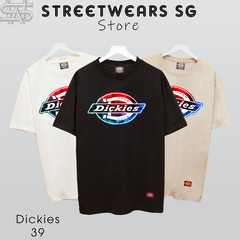Áo thun Dickies Logo Đỏ Xanh Print Short-Sleeve T-Shirt - DK-39