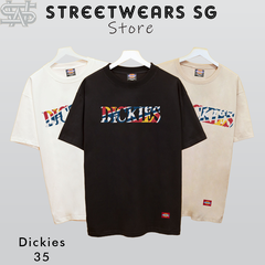 Áo thun Dickies Chữ Ngang Màu Print Short-Sleeve T-Shirt - DK-35