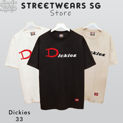 Áo thun Dickies Logo D Đỏ Print Short-Sleeve T-Shirt - DK-33