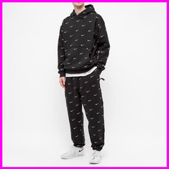 Hoodie Nike Thêu Full Logo - Cotton 100% - Áo Sử Dụng Bo Xịn - Mũ 2 Lớp - SWSG Store