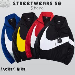 Áo Khoác Nike Big Logo 2 Lớp - Dù Nhăn Xuất Khẩu Châu Âu - SWSG Store