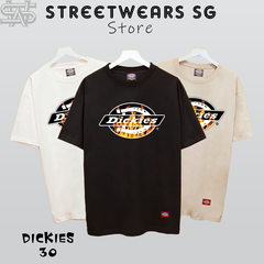 Áo thun Dickies Tròn Cháy Lửa Trong Print Short-Sleeve T-Shirt - DK-30
