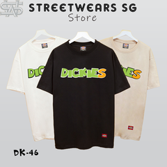 Áo thun Dickies Chữ S Cam Print Short-Sleeve T-Shirt - DK46