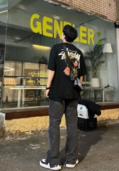 Áo thun Basic Stussy WITHERED FLOWER Tee - Streetwears SG - STU-17
