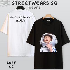 Áo thun ADLV Bé Phi Hành Gia Print Short-Sleeve T-Shirt - ADLV-03