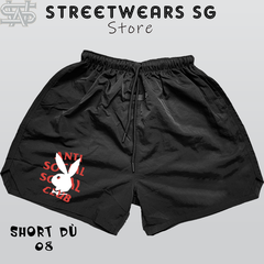 Quần Short Dù Nhăn ESSENTIALS 08 Thỏ Anti Social - SWSG Store