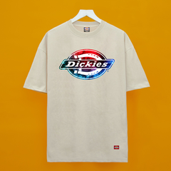 Áo thun Dickies Logo Đỏ Xanh Print Short-Sleeve T-Shirt - DK-39
