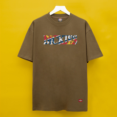 Áo thun Dickies Chữ Ngang Màu Print Short-Sleeve T-Shirt - DK-35