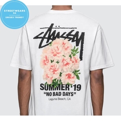 Áo thun STUSSY CARNATION DICE- Streetwears SG - STU-14