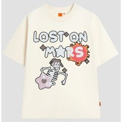 Áo thun cổ tròn Lost On Mars Cotton Cao cấp nam nữ - Streetwears SG
