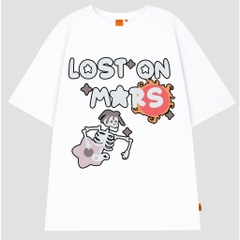 Áo thun cổ tròn Lost On Mars Cotton Cao cấp nam nữ - Streetwears SG