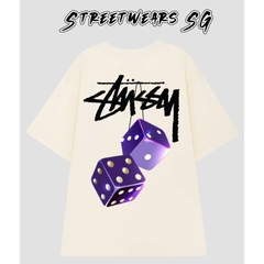Áo thun Stus.sy Xúc Xắc Tím - Streetwears SG