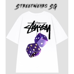 Áo thun Stus.sy Xúc Xắc Tím - Streetwears SG