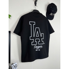 [Ảnh Thật] Áo Thun L.A Logo Unisex form rộng cotton - Streetwears SG