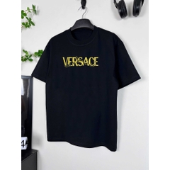 [Ảnh Thật] Áo Thun Golden Logo Unisex form rộng cotton - Streetwears SG