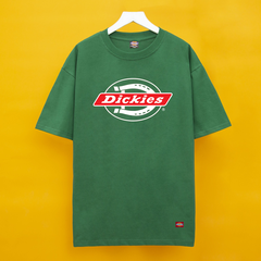 Áo thun Dickies Tròn Chữ Đỏ Ngang Print Short-Sleeve T-Shirt - DK-28