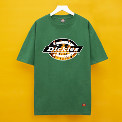Áo thun Dickies Tròn Cháy Lửa Trong Print Short-Sleeve T-Shirt - DK-30